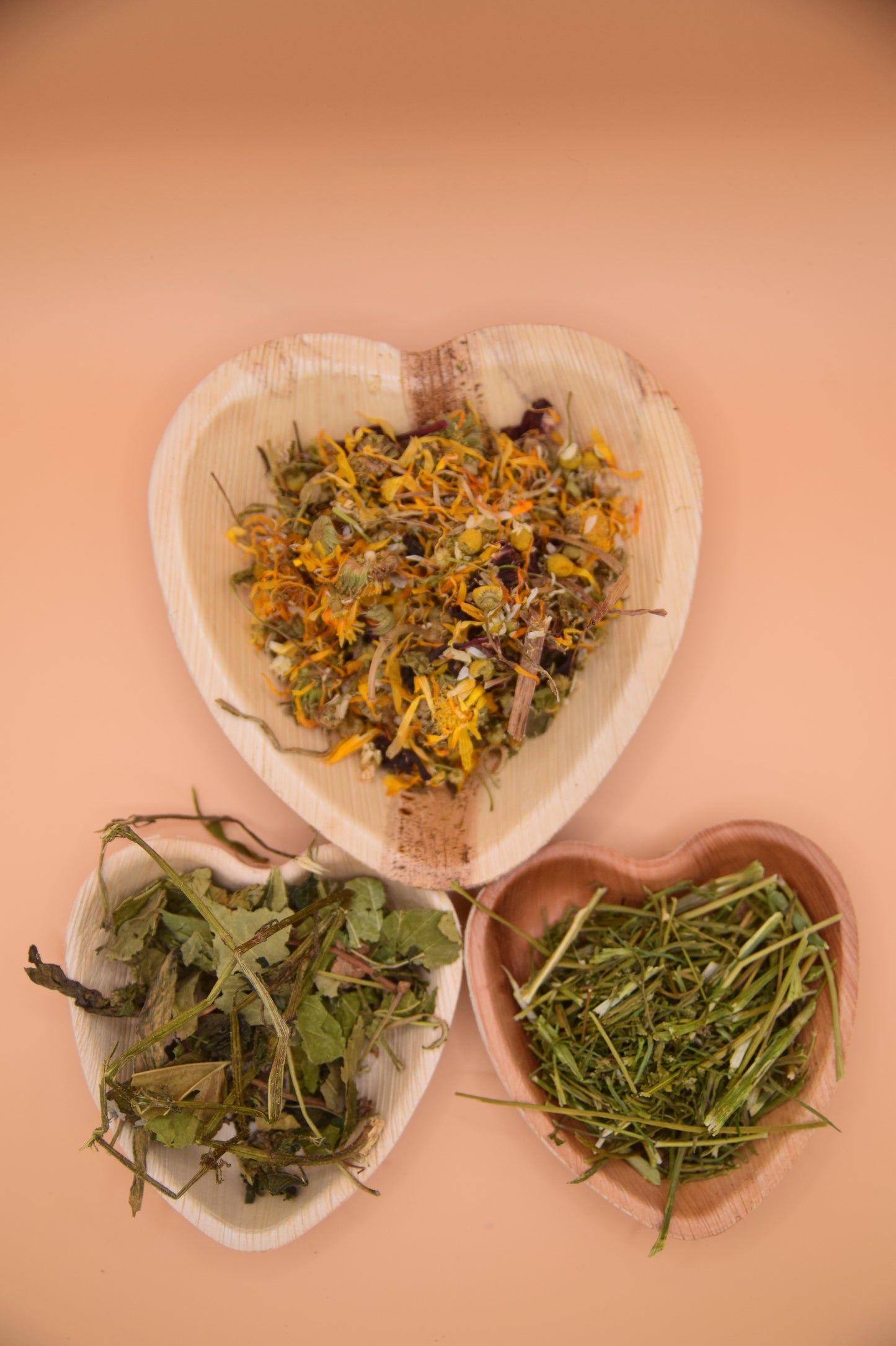 Heart Palm Leaf Plate