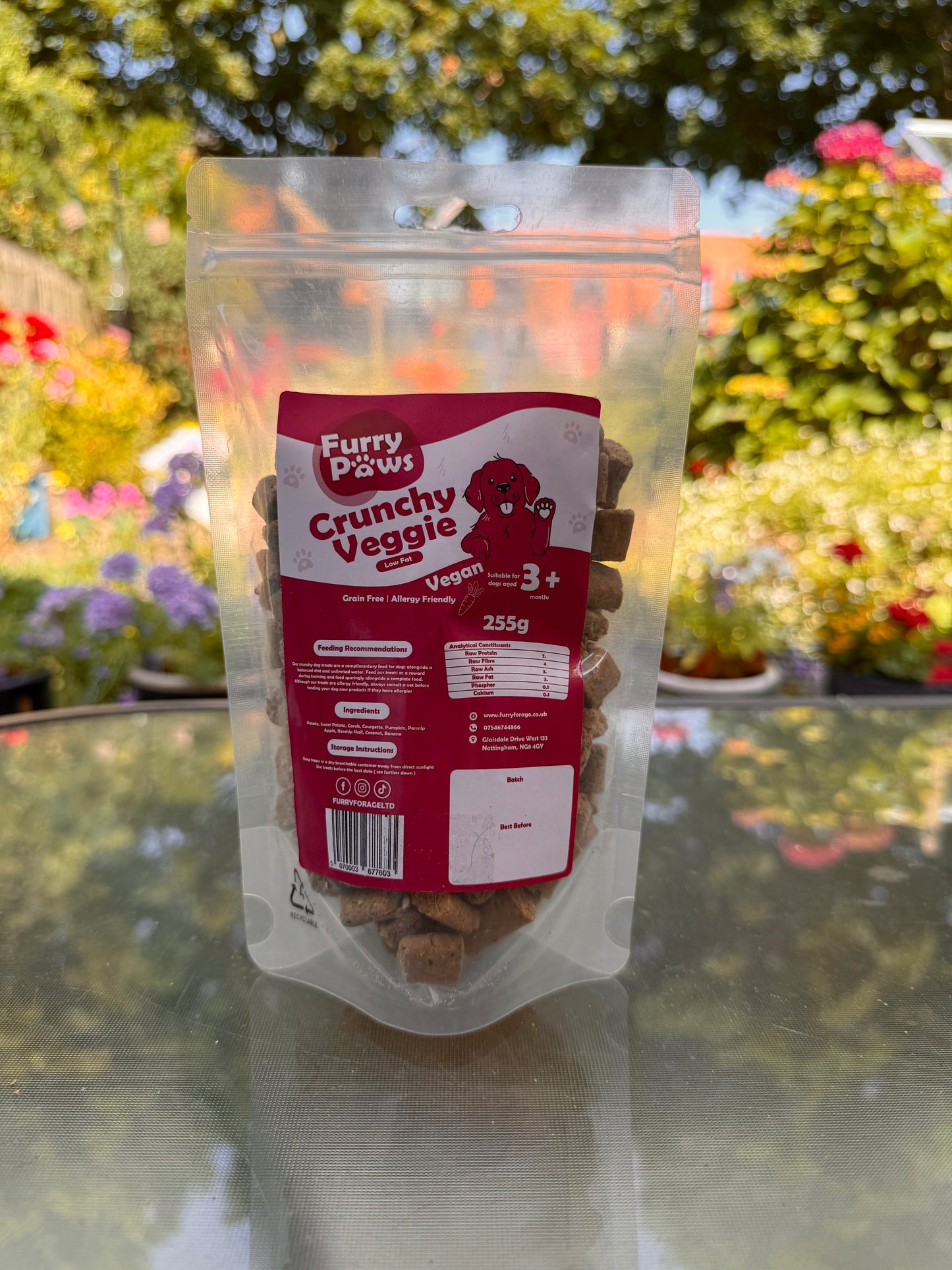 Crunchy Veggie Dog Treats - 255g