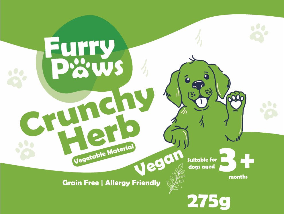 Crunchy Herbs Dog Treats - 275g