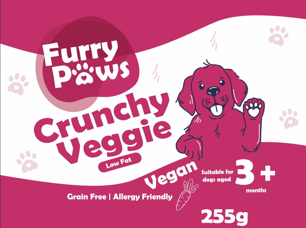 Crunchy Veggie Dog Treats - 255g