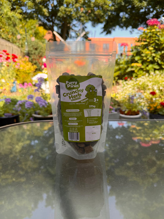 Crunchy Herbs Dog Treats - 275g