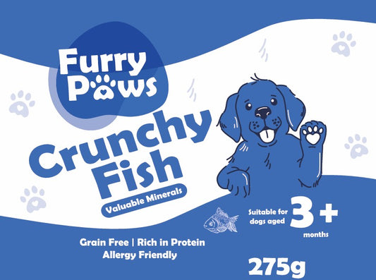 Crunchy Fish Dog Treats - 275g
