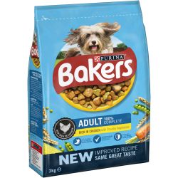 bakers adult chicken & vegetables 3kg